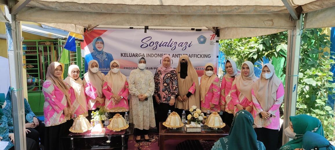 Ketua TP PKK Makassar Nyatakan Longwis Berperan Cegah Trafficking